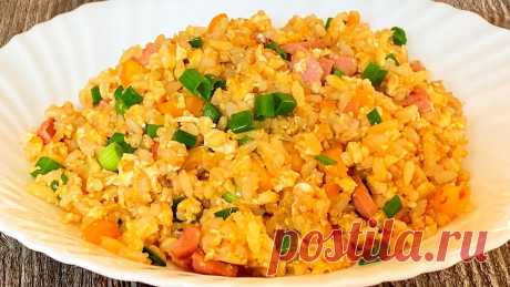 Рис с яйцом "по-еврейски": очень вкусно даже без мяса, сытное и недорогое блюдо на каждый день |... Простой рецепт обеда или ужина из риса и яйца. Просто и вкусно!