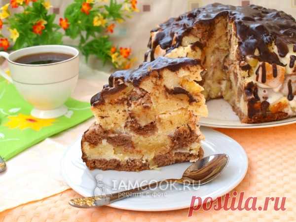 Торт «Панчо» с ананасами.