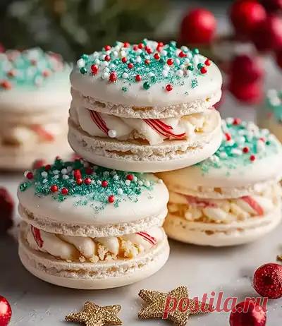 Рецепт новогодних макарун