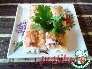 Каннеллони с рикоттой и шпинатом - кулинарный рецепт