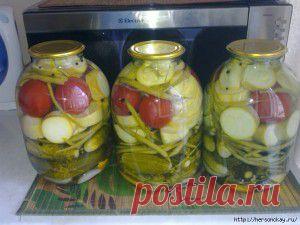 Консервация "Огород" овощное ассорти