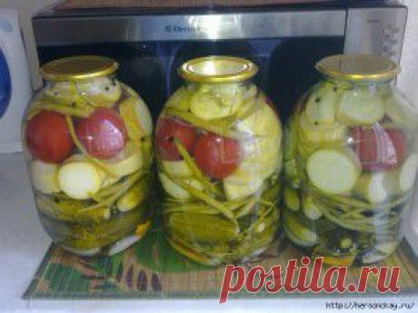 Консервация &quot;Огород&quot; овощное ассорти