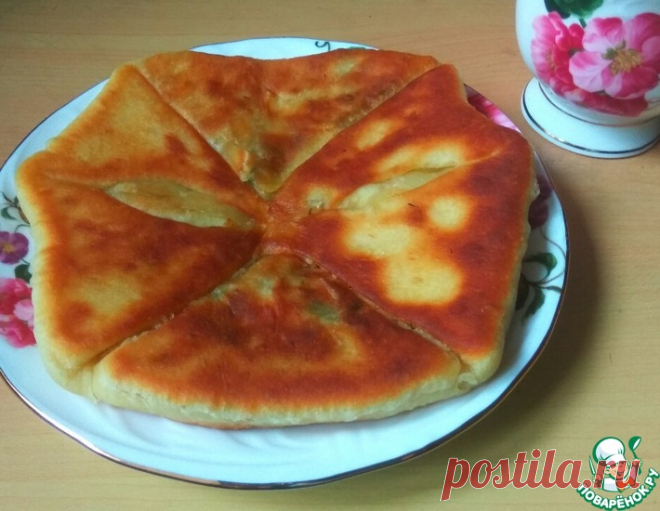 Плацинды с луком и яйцом –