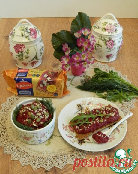 Икра из фасоли Кулинарный рецепт