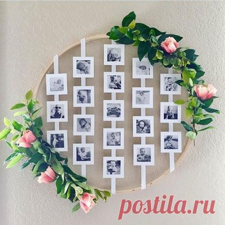 You guys are so creative! We love all the different ways you're displayin your #PersnicketyPrints  @malloryr2 created this display of her daughters first year using our 3x3 thick bordered #instagramprints (formally the 2x2) thanks for inspiring us @malloryr2! #printyourfeed #priceless