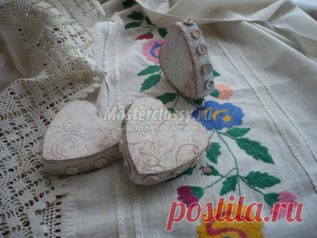 Аромакамни из гипса в форме сердечек. Рукодельные. Мастер-класс с пошаговыми фото