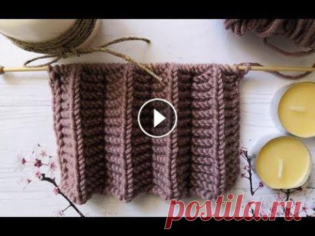 Вяжем спицами &quot;ПЛИССЕ&quot;. Узор для юбки. Вяжем спицами. Плиссе - это ложные складки. Принцип складок плиссе прост: на полотне платочной вязки на равных расстояниях вяжут попеременно по одной петле сгиба: пе...