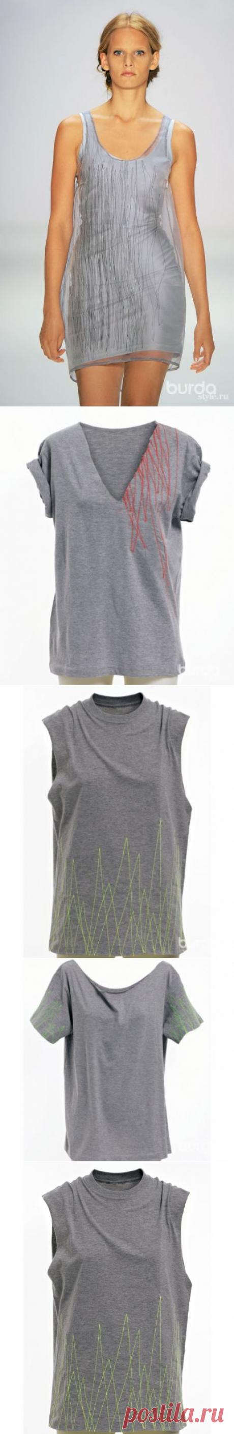 Декоративная отстрочка от-кутюр / BurdaStyle: мастер-классы