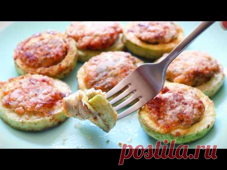 Обычные Кабачки,а Так Вкусно! Жареные кабачки с фаршем разлетаются не успев остыть!