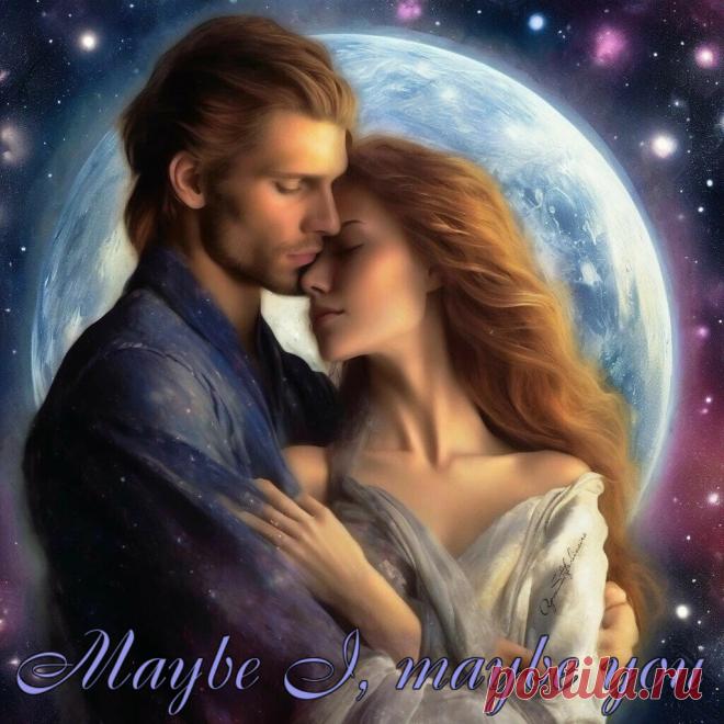 Красивая открытка «Maybe I, maybe you» Maybe I, maybe you ~ красивые музыкальные открытки (плейкасты)
