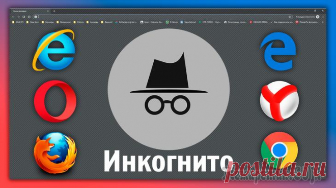Что такое Режим Инкогнито (приватное окно, InPrivate) и как открыть (включить) в любых браузерах