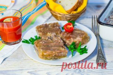 Холодец из свиных ножек и говядины рецепт фото пошагово и видео - 1000.menu