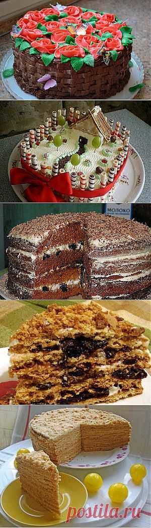 Медовый торт - Вкусные рецепты