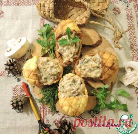 Жюльен в лапоточках Кулинарный рецепт