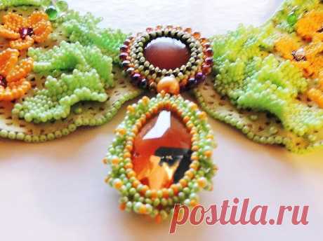 (9) Лужайка эльфов | Beaded collars