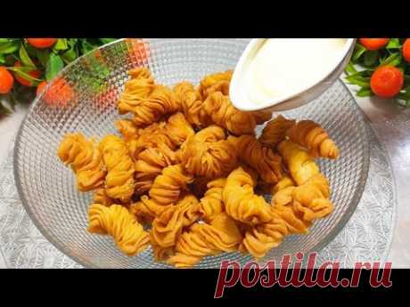 ВКУСНЕЕ ЛЮБОЙ ВЫПЕЧКИ! Все ОБАЛДЕЛИ КОГДА попробовали этот РЕЦЕПТ. БУРАМА ЧАК ЧАК
