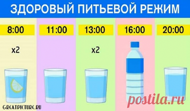 *ПЕЙ ВОДУ ПО ЧАСАМ*