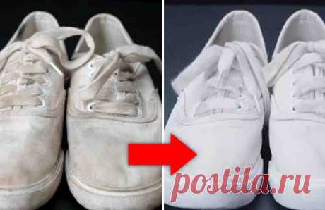 ¡Con este truco puedes limpiar tus zapatos blancos con facilidad para que luzcan como nuevos!