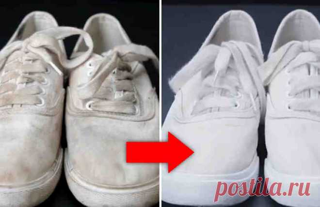 ¡Con este truco puedes limpiar tus zapatos blancos con facilidad para que luzcan como nuevos!