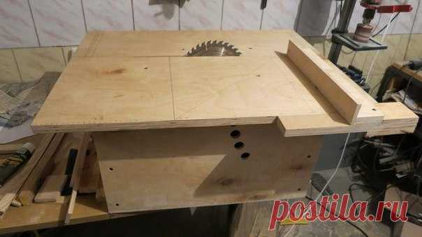 Стол для циркулярной пилы. #DIY_Идеи