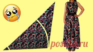 Подруга очень просила сшить платье. А когда увидела его, то даже заплакала 🥹 | ШИТЬ ПРОСТО | Дзен