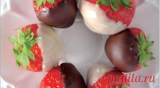 Клубника в шоколаде