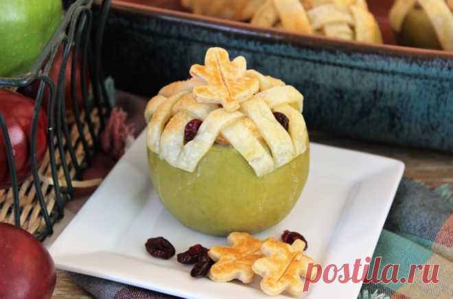 Cranberry Apple Pie Baked Apples | Challenge Dairy