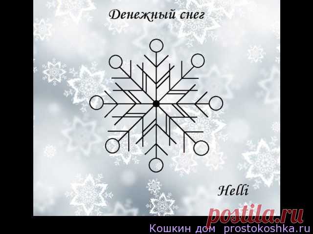 Став Денежный снег (финансы, подарки) | Кошкин дом
