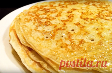 По-моему, самый удачный рецепт блинов (блинчиков) на кефире 🍪🍪🍪 | Алена Митрофанова - рецепты. | Яндекс Дзен