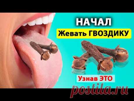Просто начала жевать ГВОЗДИКУ и избавилась от 10 недугов !!! Польза и вред гвоздики.