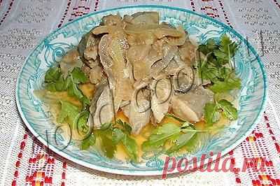 Хорошая кухня - острая закуска из куриных желудков. Кулинарная книга рецептов. Салаты, выпечка.
