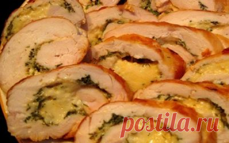РЕЦЕПТЫ И СОВЕТЫ ХОЗЯЙКАМ: Куриные рулетики по-домашнему. Сочный вкус, который сложно забыть.