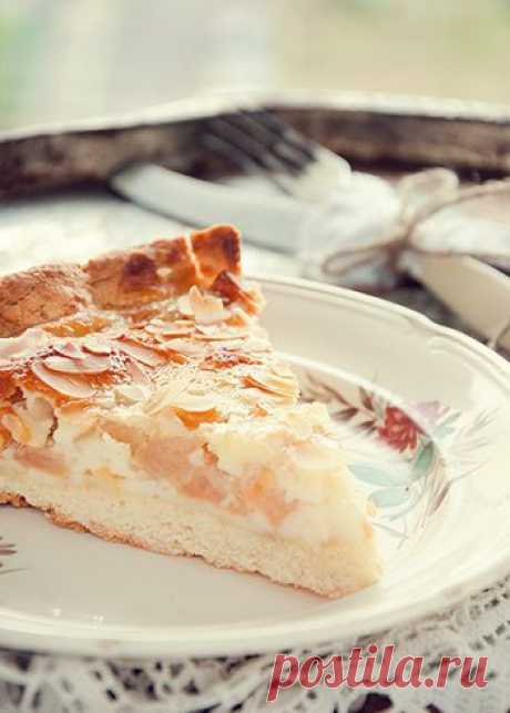 Рецепт необычного яблочного пирога - Сладкие пироги . 1001 ЕДА вкусные рецепты с фото!