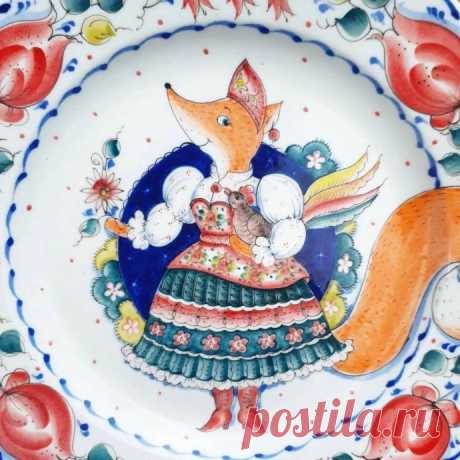 Идеи росписи фарфора
