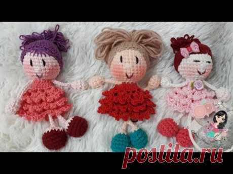 Mini bonecas amigurumi (bambolina)