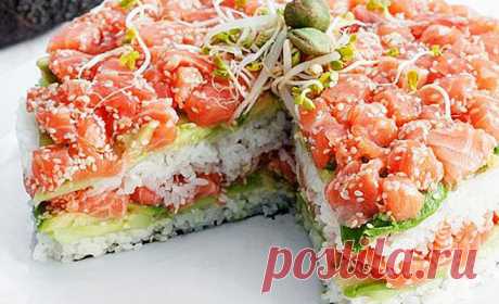 Салат, который намного вкуснее, чем суши! Теперь готовим только его, попробуйте — вам точно понравится!