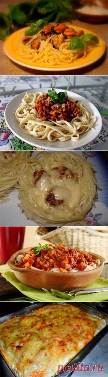 Блюда с макаронами