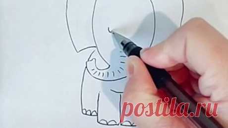 Рисуем слоника