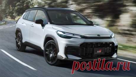 Обновленная Toyota Corolla Cross в комплектации GR Sport