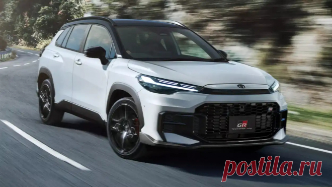 Обновленная Toyota Corolla Cross в комплектации GR Sport