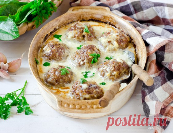 Фрикадельки под соусом бешамель - рецепт приготовления с фото от Maggi.ru