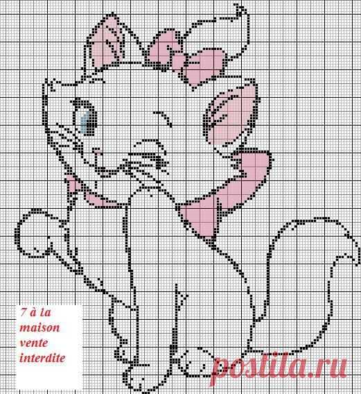 Схемы котов для вязания и вышивки — Сделай сам, идеи для творчества - DIY Ideas