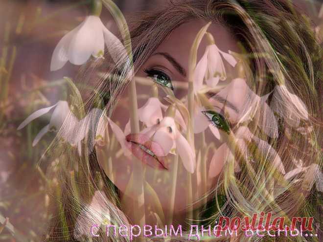 Вновь на солнце проснулась И запела капель.Улетев, не вернулась,
Голубая метель.И летящей походкой, Ускользнув в небеса,
Синеглазой молодкой Закружилась весна.Как по нотам звенящий,
Бьётся юркий ручей,Вновь весною пропахший… Лунный омут ночей.
Забродило в рассветах…Молодое вино, Знать, счастливым приметам, Скоро сбыться дано. Предчувствие весны Светлана Ромашина http://www.chitalnya.ru/work/999940/