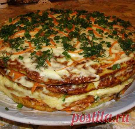 Торт кабачковый
