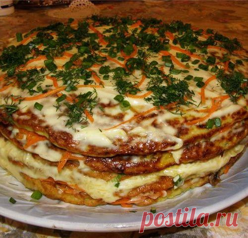 Торт кабачковый