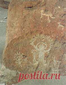 Наскальные рисунки древности - Боги, пришельцы, НЛО | Земля - Хроники жизни