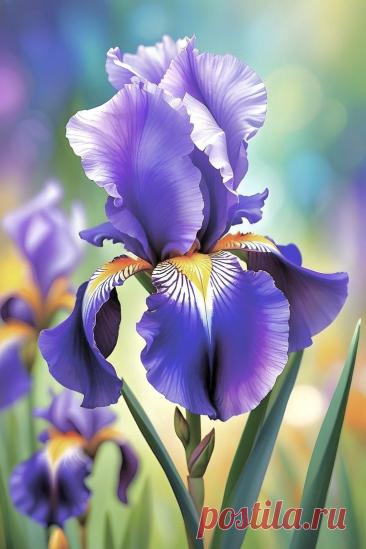 Пин на доске яИРИСИКИ