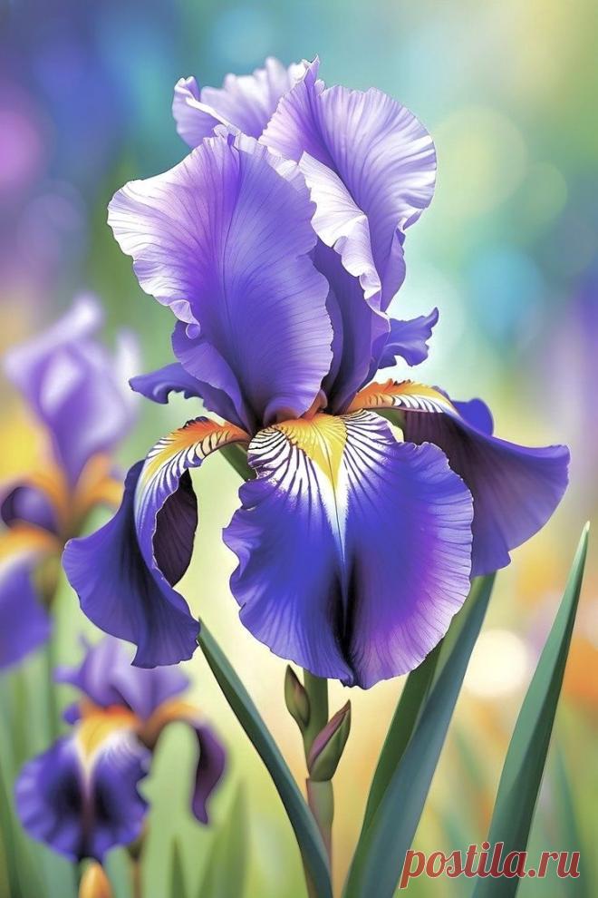 Пин на доске яИРИСИКИ