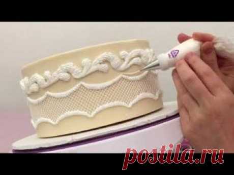 Part 2-Lambeth Wedding Cake Tutorial- Middle Tier