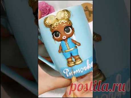 Малыха Квин Би отправляется в новый дом 🥰 #полимернаямама #полимернаяглина #handmade #творчество